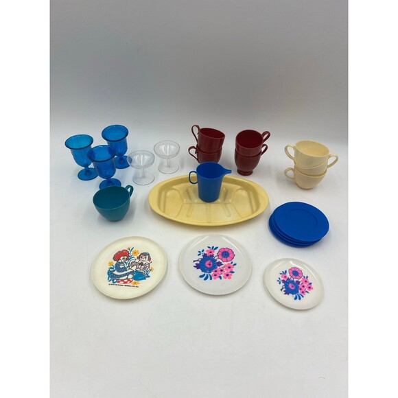 Vintage Miniature Tea Party Toys - Picture 1 of 10